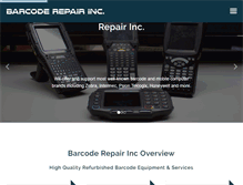 Tablet Screenshot of barcode-repair.com